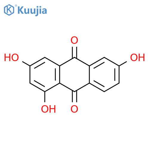 9,10-Anthracenedione, 1,3,6-trihydroxy- structure