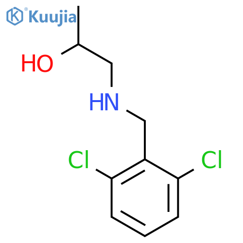 1-(2,6-Dichloro-benzylamino)-propan-2-ol structure