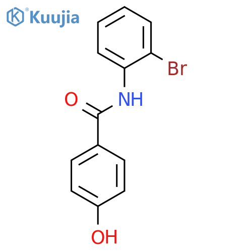 BENZAMIDE, N-(2-BROMOPHENYL)-4-HYDROXY- structure
