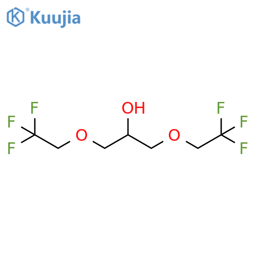1,3-Bis(2,2,2-trifluoroethoxy)propan-2-ol structure