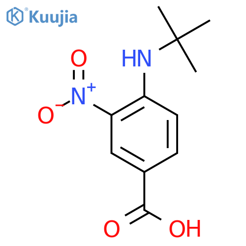 4-(Tert-butylamino)-3-nitrobenzoic acid structure