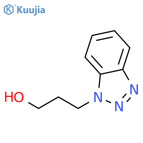 1H-BENZOTRIAZOLE-1-PROPANOL structure