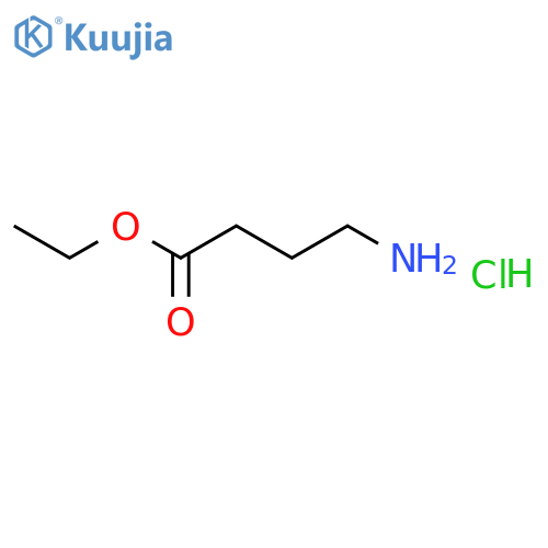 Ethyl 4-aminobutyrate hydrochloride structure