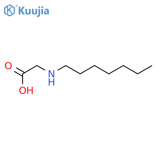 2-(heptylamino)acetic Acid hydrochloride structure
