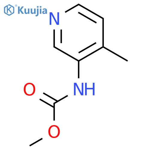 Methyl 4-Methylpyridin-3-ylcarbamate structure