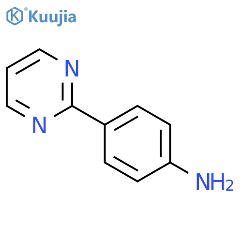4-(pyrimidin-2-yl)aniline structure