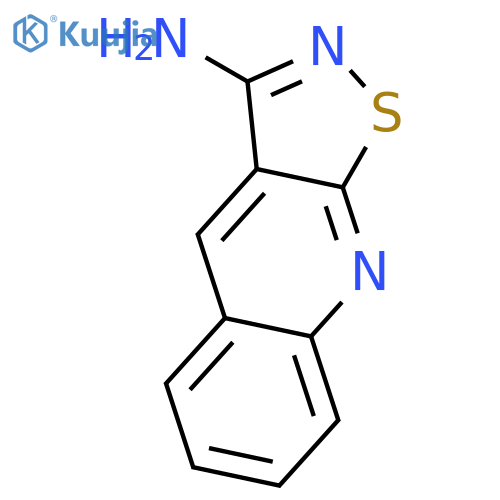 Isothiazolo[5,4-b]quinolin-3-amine structure