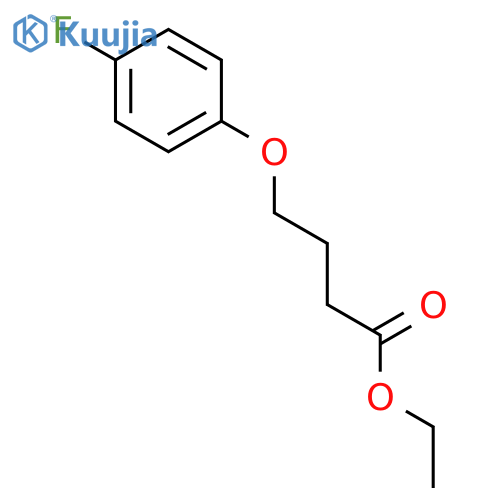 Ethyl 4-(4-fluorophenoxy)butanoate structure