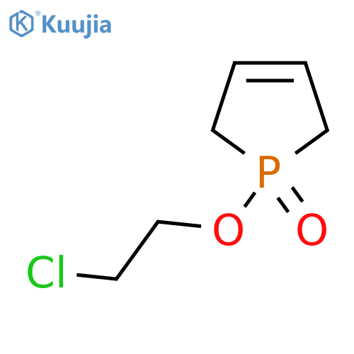 1-(2-chloroethoxy)-2,5-dihydro-1H-1lambda5-phosphol-1-one structure