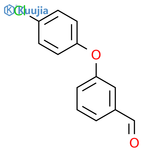 3-(4-Chlorophenoxy)benzaldehyde structure