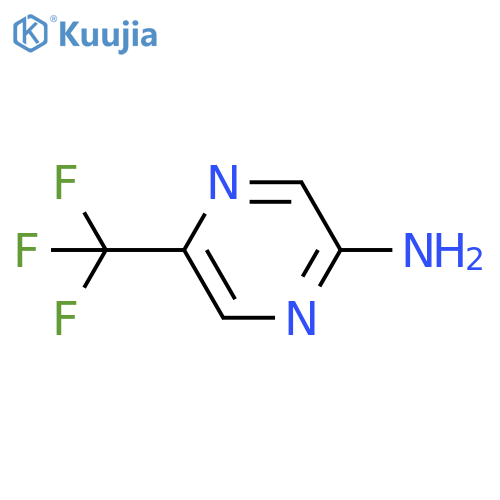 5-(Trifluoromethyl)pyrazin-2-amine structure