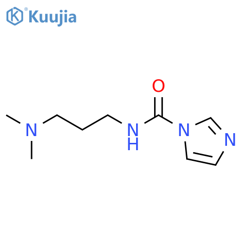 N-3-(dimethylamino)propyl-1H-imidazole-1-carboxamide structure