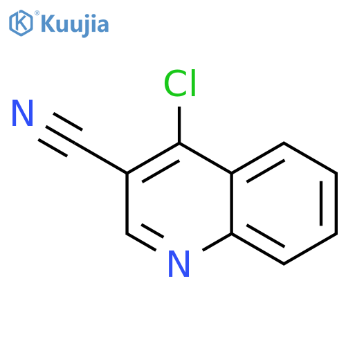 4-Chloroquinoline-3-carbonitrile structure
