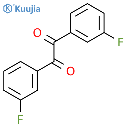 Ethanedione, bis(3-fluorophenyl)- structure