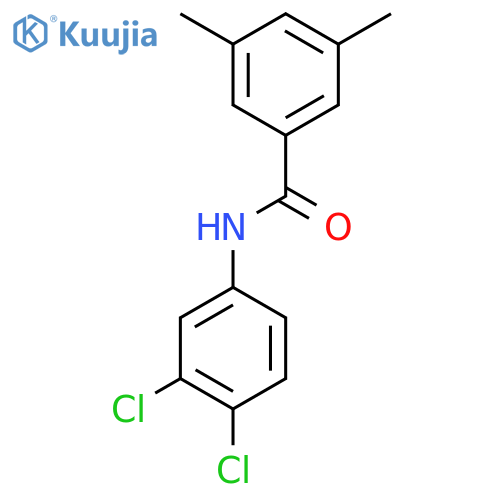 N-(3,4-Dichlorophenyl)-3,5-dimethylbenzamide structure
