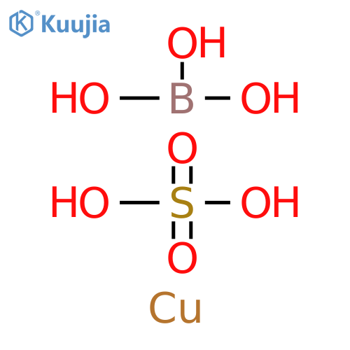 Sulfuric acid copper(2+) salt (1:1), mixt. with boric acid (H3BO3) structure
