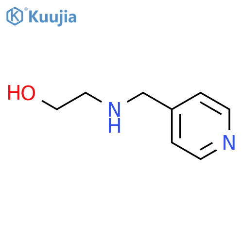 2-(Pyridin-4-ylmethyl)-amino-ethanol structure