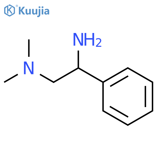 N-((2S)-2-Amino-2-phenylethyl)-N,N-dimethylamine structure
