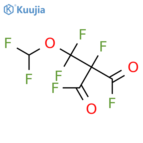 Propanedioyl difluoride, [(difluoromethoxy)difluoromethyl]fluoro- structure