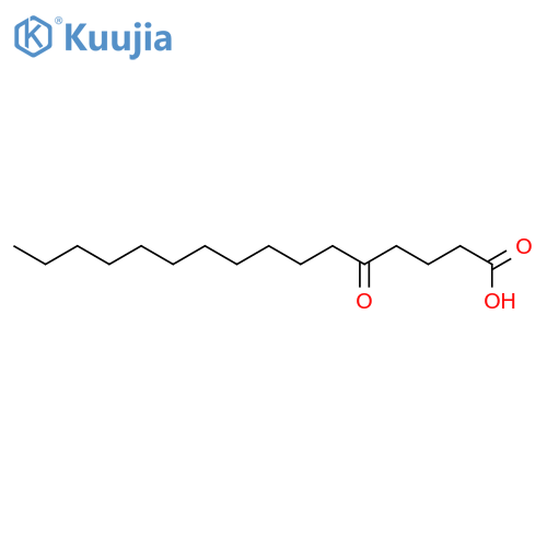 Hexadecanoic acid, 5-oxo- structure