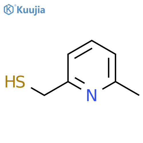 (6-methylpyridin-2-yl)methanethiol structure