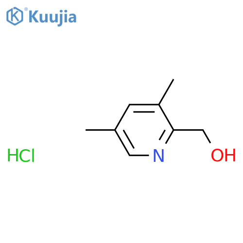 3,5-Dimethyl-2-pyridinemethanol Hydrochloride structure