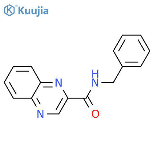 N-benzylquinoxaline-2-carboxamide structure