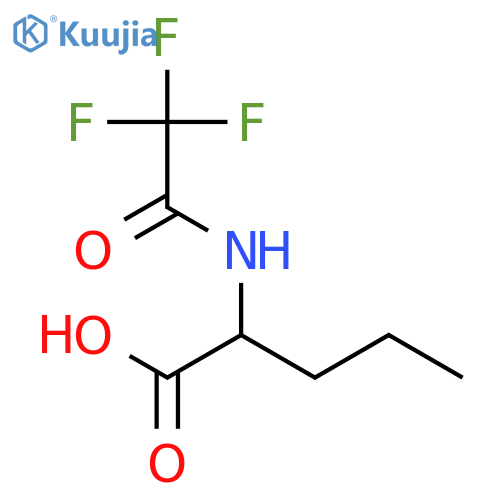Norvaline,N-(2,2,2-trifluoroacetyl)- structure