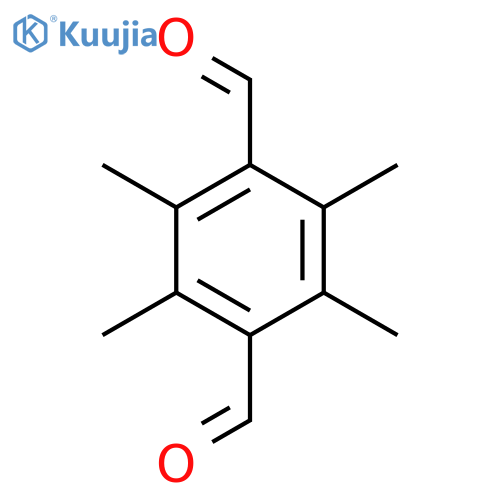 2,3,5,6-Tetramethylterephthalaldehyde structure