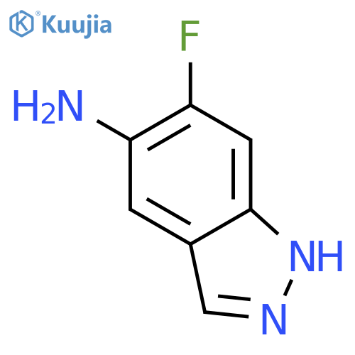 6-Fluoro-1H-indazol-5-amine structure