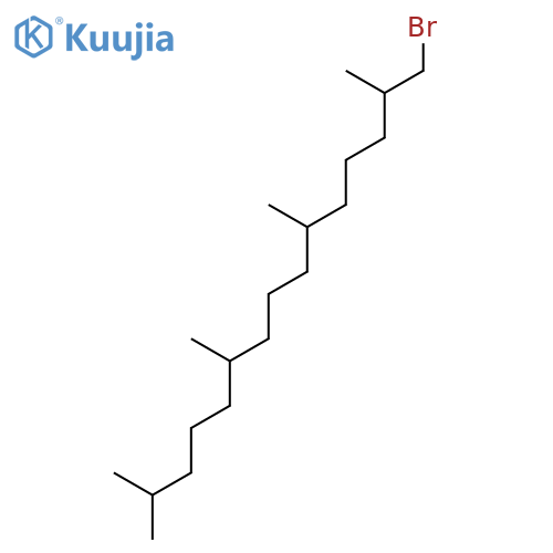 Pentadecane, 1-bromo-2,6,10,14-tetramethyl- structure