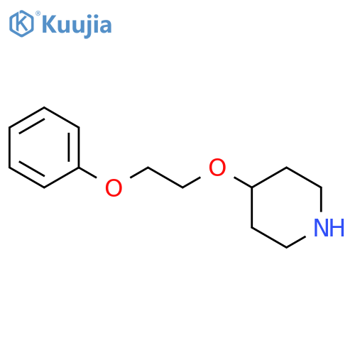 4-(2-phenoxyethoxy)piperidine structure