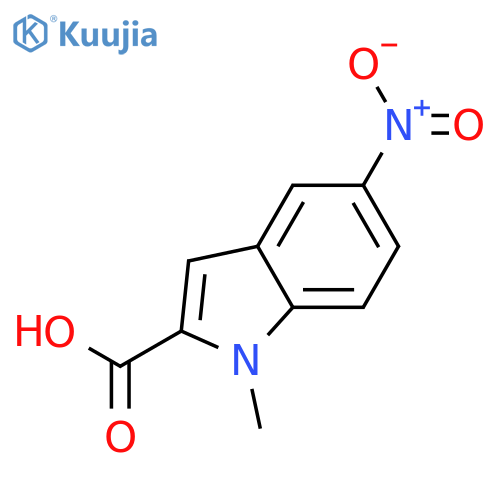 1-methyl-5-nitroindole-2-carboxylic Acid structure