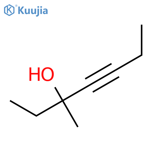 3-methyl-4-heptyn-3-ol structure