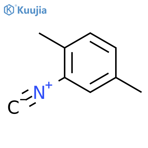 2-isocyano-1,4-dimethylbenzene structure