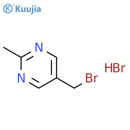 5-(Bromomethyl)-2-methylpyrimidine hydrobromide structure
