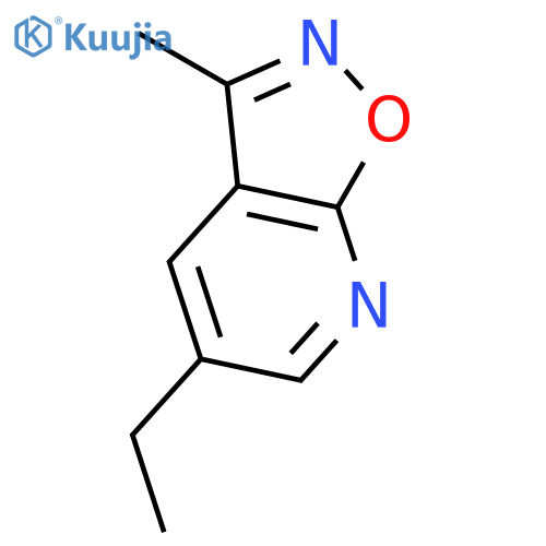Isoxazolo[5,4-b]pyridine,5-ethyl-3-methyl- structure