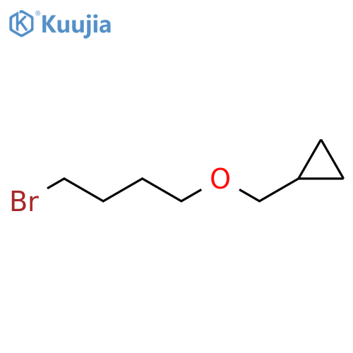 Cyclopropane, [(4-bromobutoxy)methyl]- structure