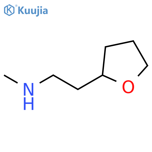 methyl[2-(oxolan-2-yl)ethyl]amine structure