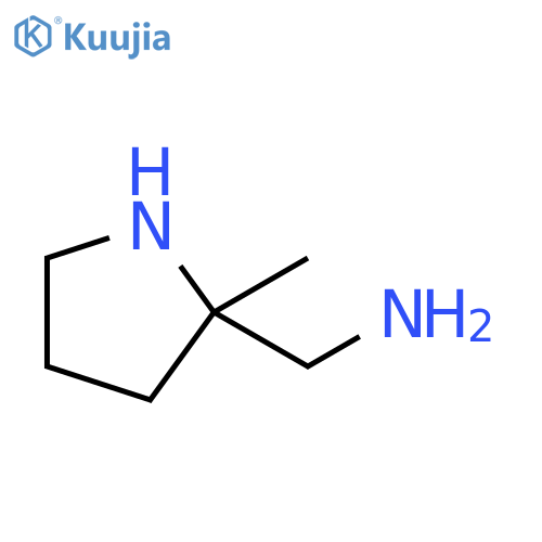 (2-methylpyrrolidin-2-yl)methanamine structure