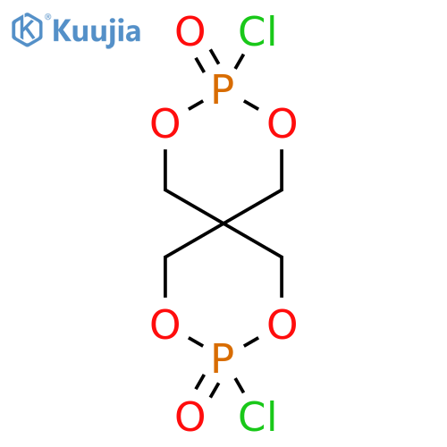 2,4,8,10-Tetraoxa-3,9-diphosphaspiro[5.5]undecane,3,9-dichloro-, 3,9-dioxide structure