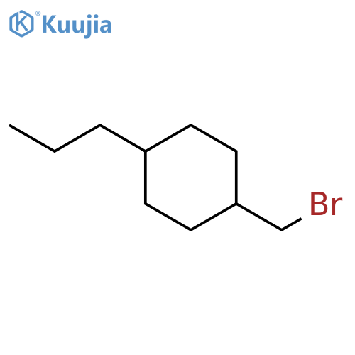 1-(Bromomethyl)-4-propyl-trans-cyclohexane structure