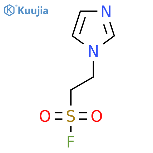 2-Imidazol-1-ylethanesulfonyl fluoride structure