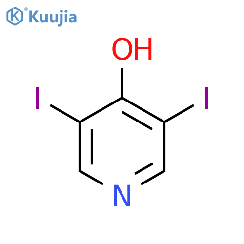 3,5-diiodopyridin-4-ol structure
