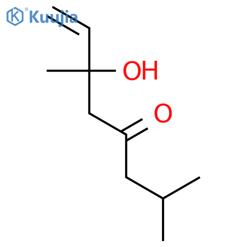 7-Octen-4-one, 6-hydroxy-2,6-dimethyl- structure