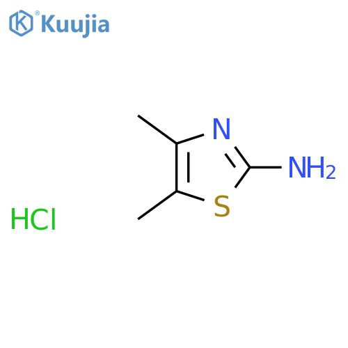 dimethyl-1,3-thiazol-2-amine hydrochloride structure