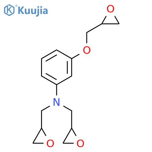 2-Oxiranemethanamine,N-[3-(2-oxiranylmethoxy)phenyl]-N-(2-oxiranylmethyl)- structure