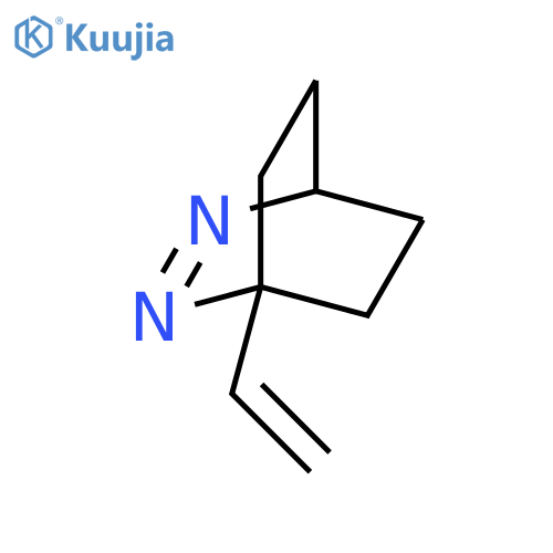 2,3-Diazabicyclo[2.2.2]oct-2-ene,1-ethenyl- structure
