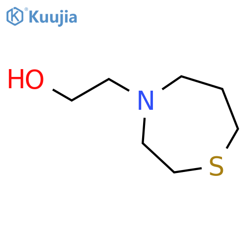 2-(1,4-thiazepan-4-yl)ethan-1-ol structure