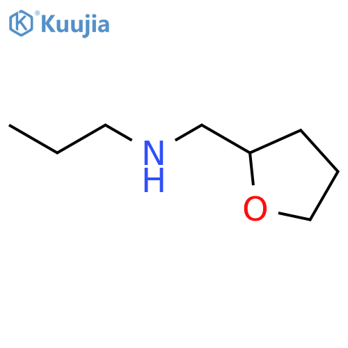 N-(Tetrahydrofuran-2-ylmethyl)propan-1-amine structure